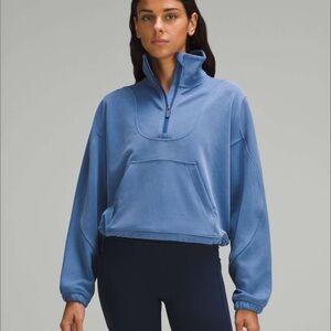 Lululemon Brushed Softstreme Ribbed Half Zip